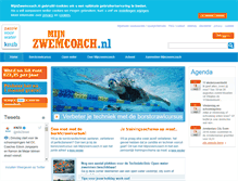 Tablet Screenshot of mijnzwemcoach.nl